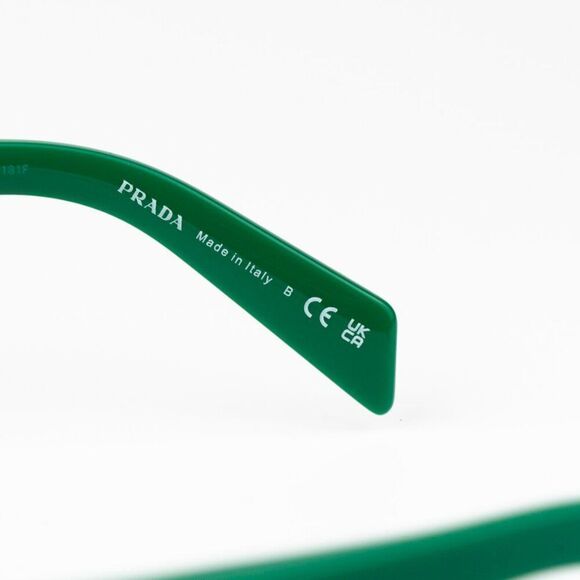 NEW Prada PR27ZS 11L08Z Mango Dark Grey Square Unisex Sunglasses 0PR 27ZS - Picture 10 of 14